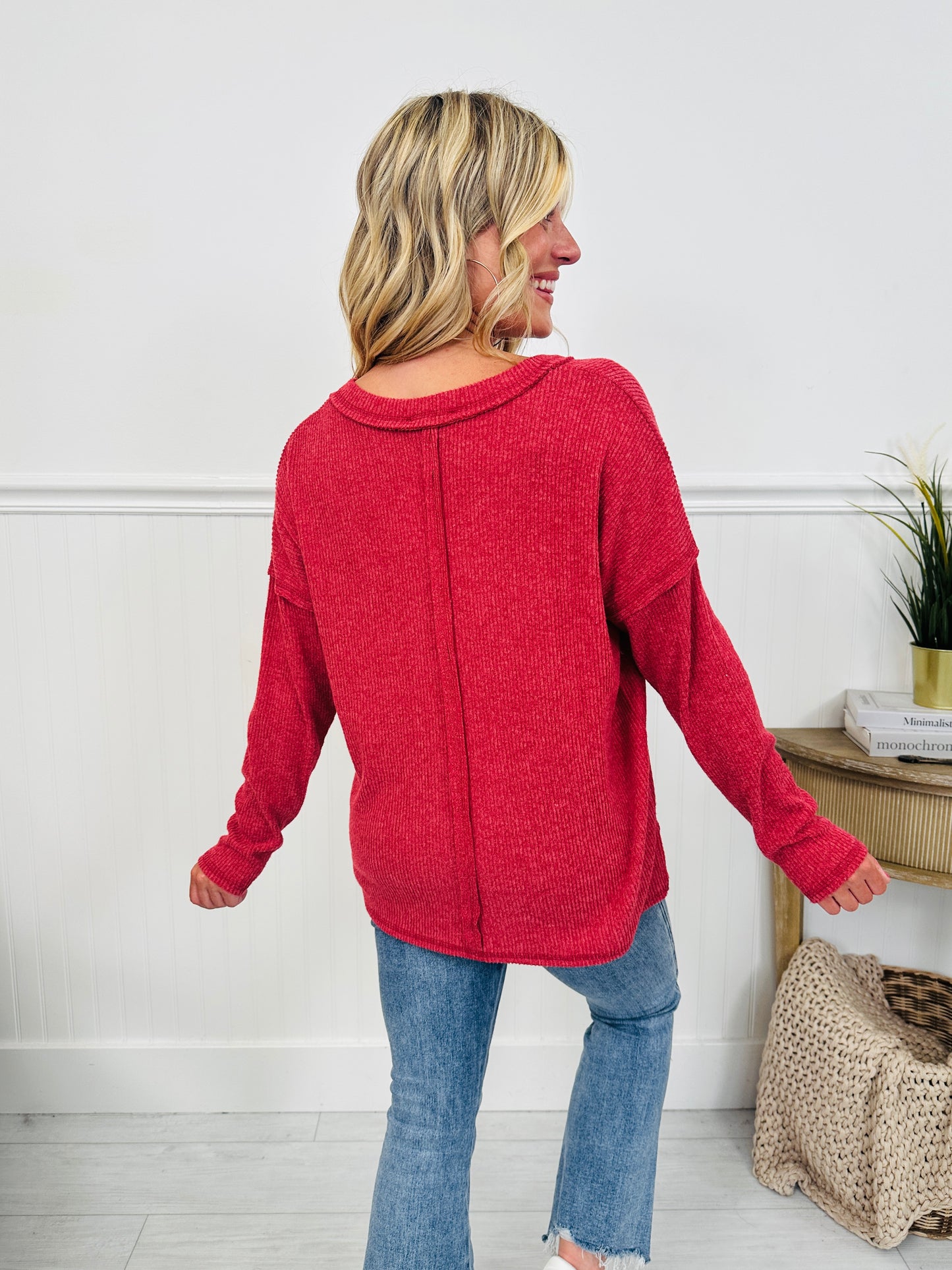 Stay Cozy Top- Multiple Colors!