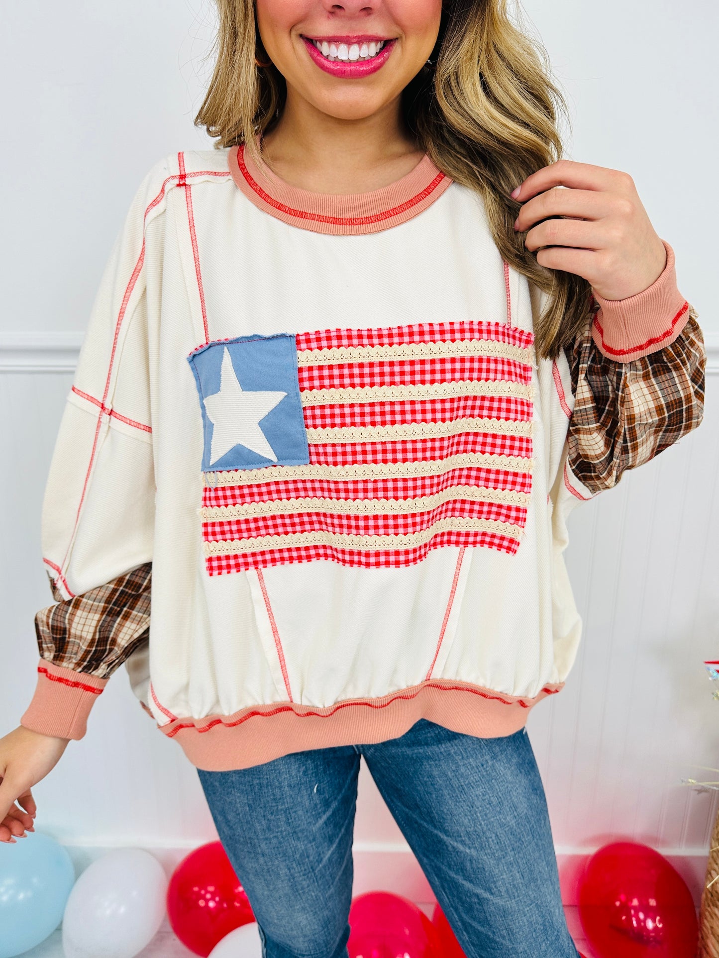 All American Charm Pullover