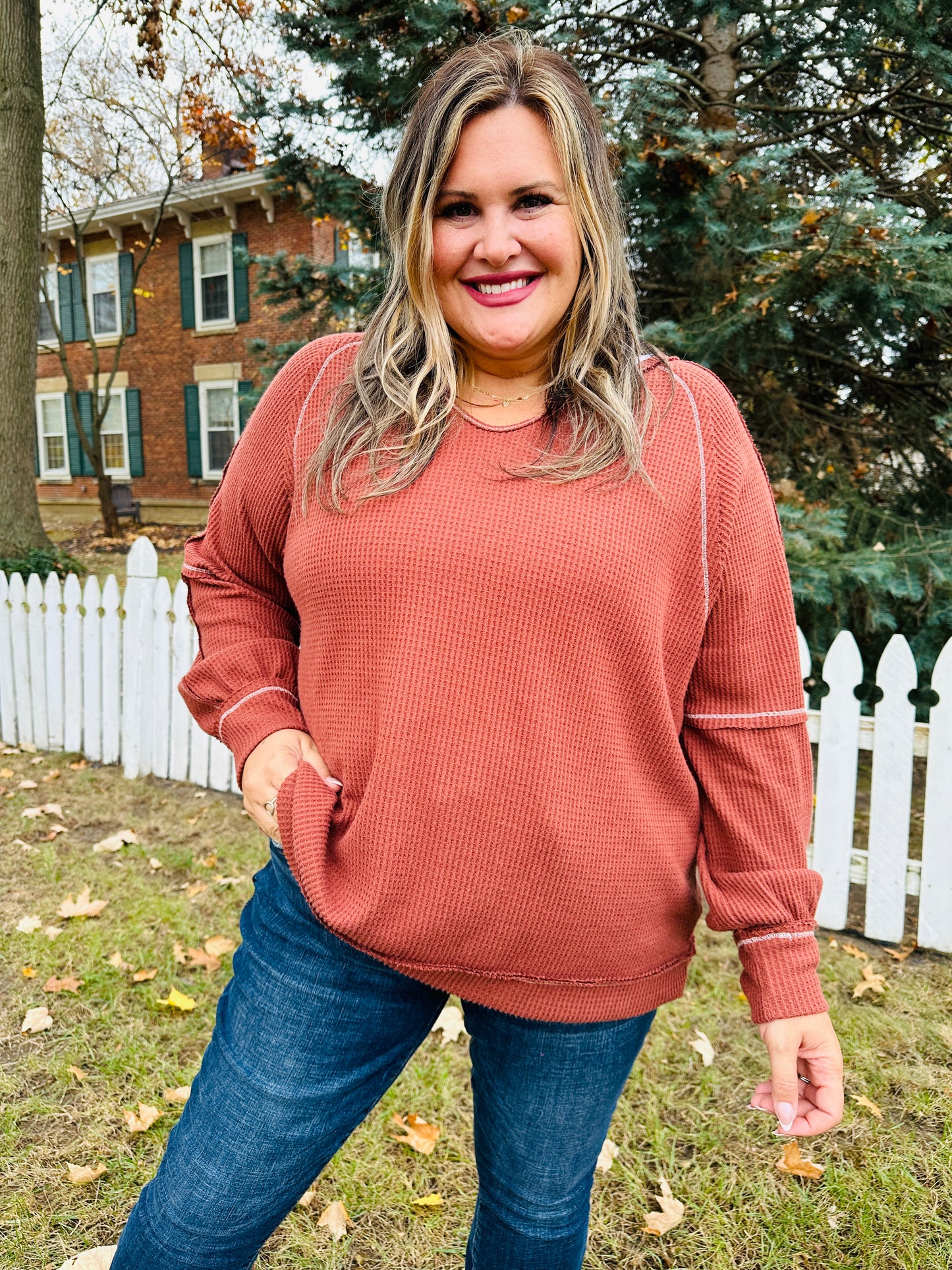 Falling for Comfort Pullover- Multiple Colors!