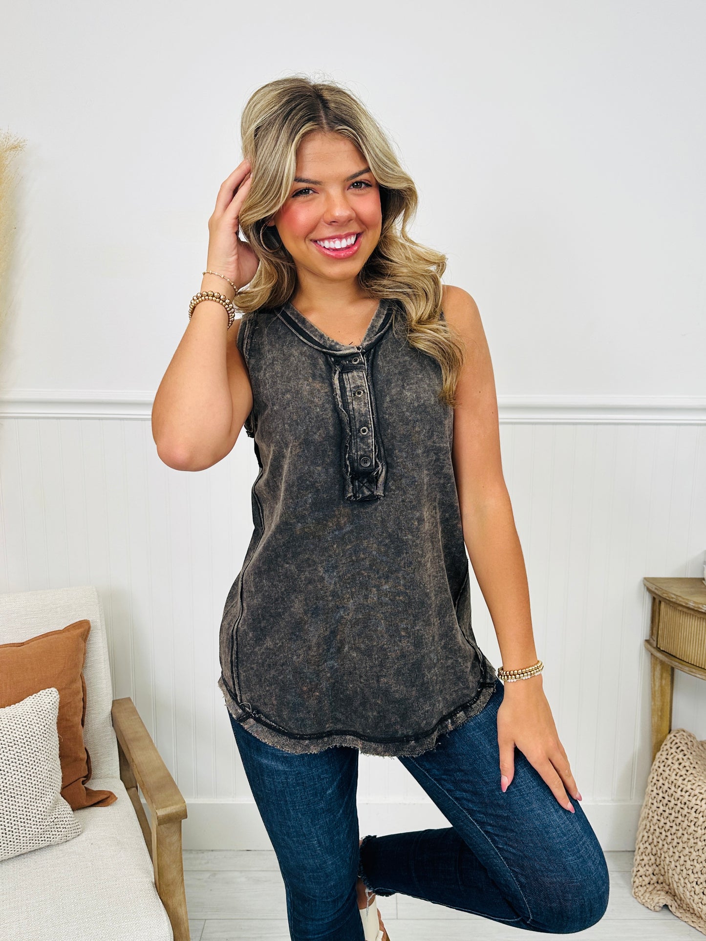 DOORBUSTER! After The Rush Tank Top- Multiple Colors!