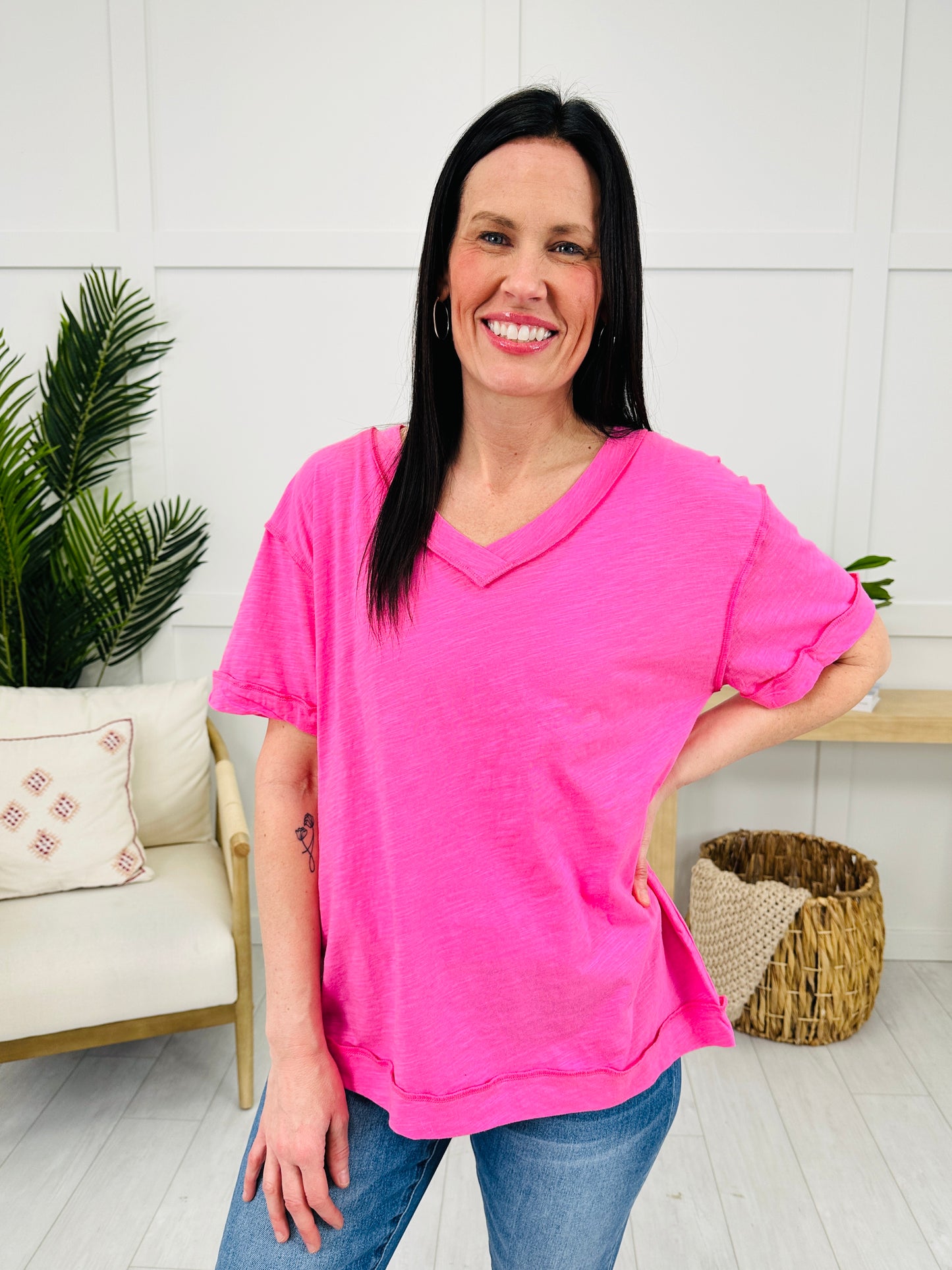 Better Than Basic Top- Multiple Colors!