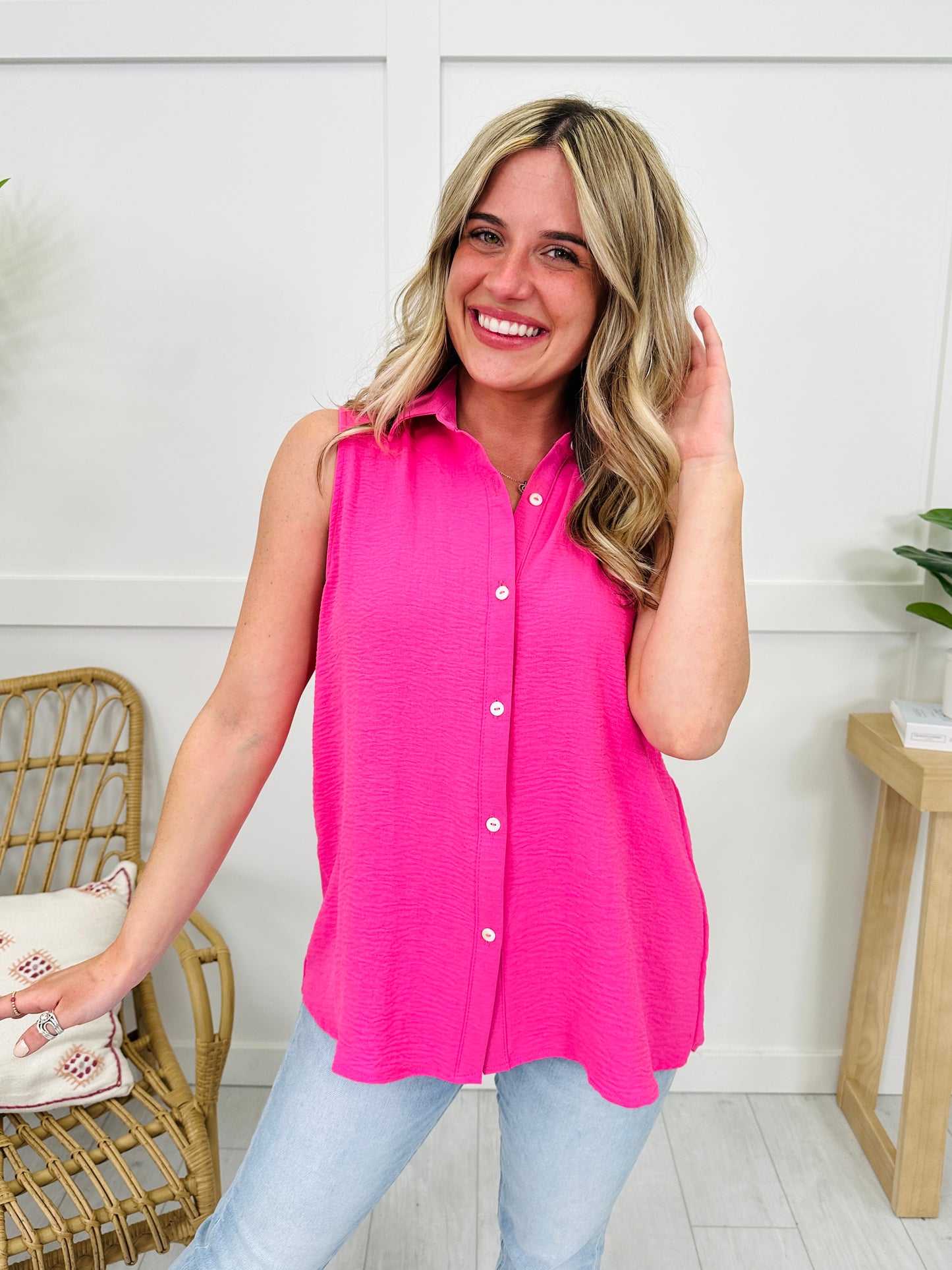 Step Into Summer Tank Top- Multiple Colors!