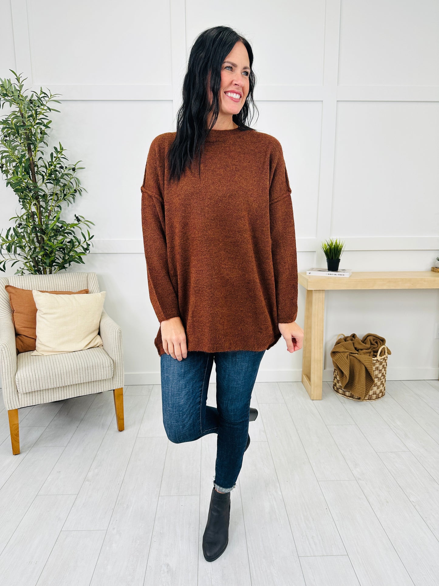 DOORBUSTER! Simple Things Sweater- Multiple Colors!