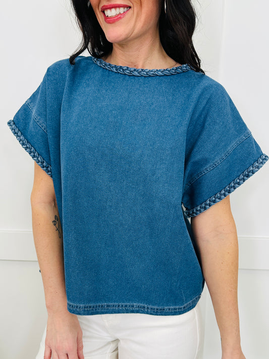 Denim Darling Top