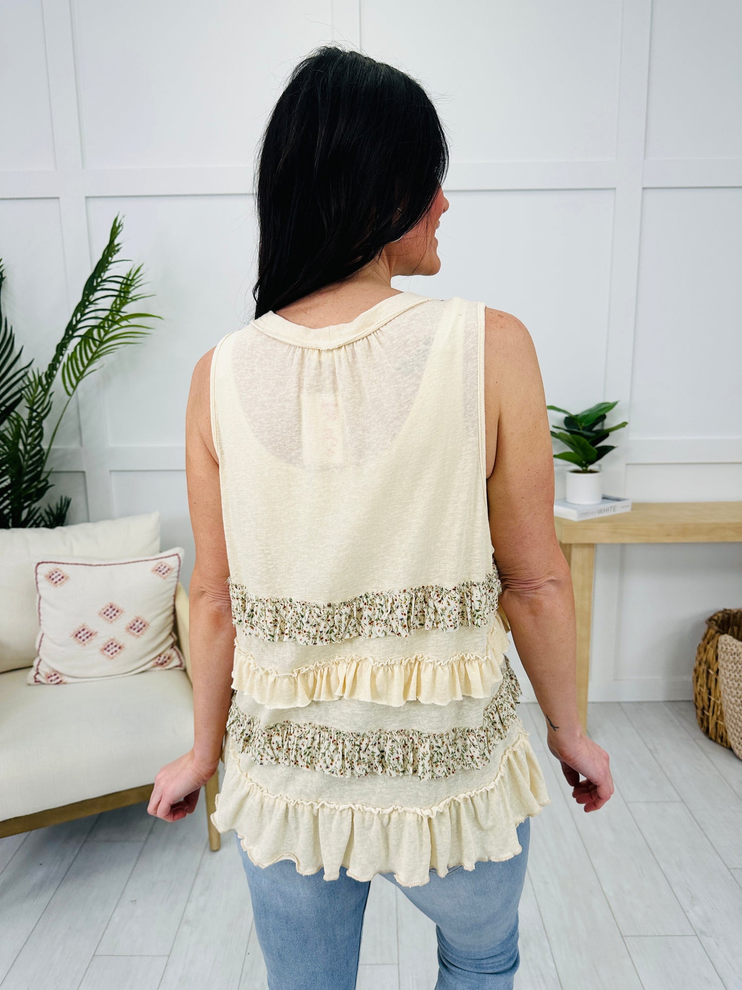 Sunset Ruffles Cardigan