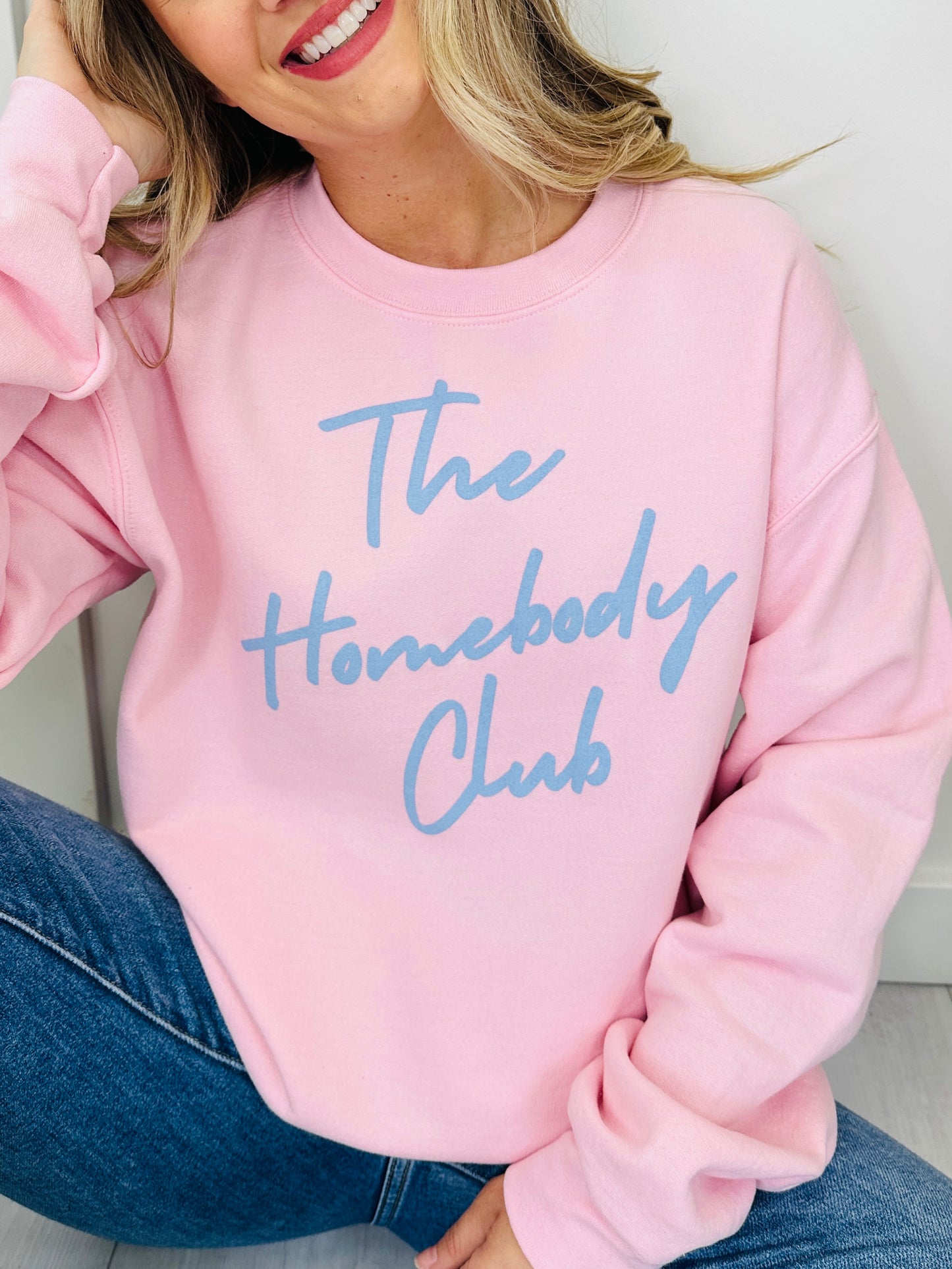 The Homebody Club Graphic Crewneck Sweatshirt--Multiple Colors!