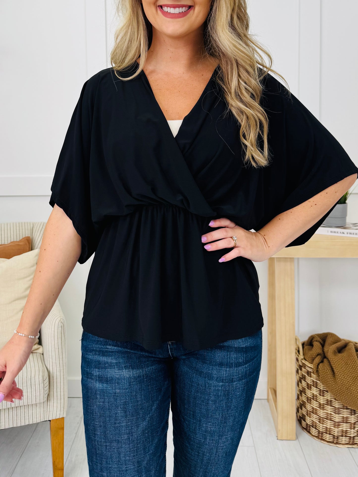 The Way You Wrap Me Top- Multiple Colors!