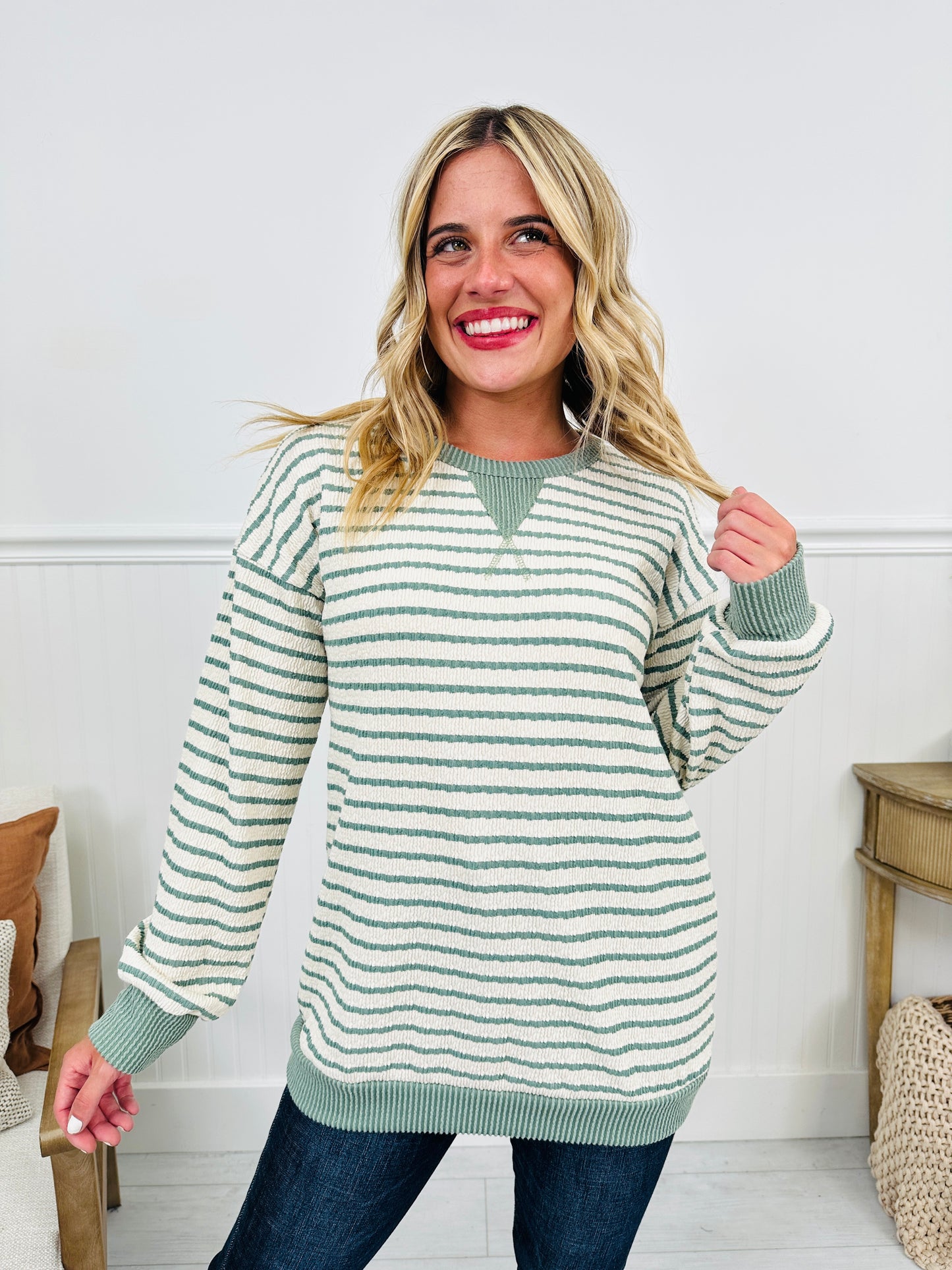 Sincerely Striped Top- Multiple Colors!