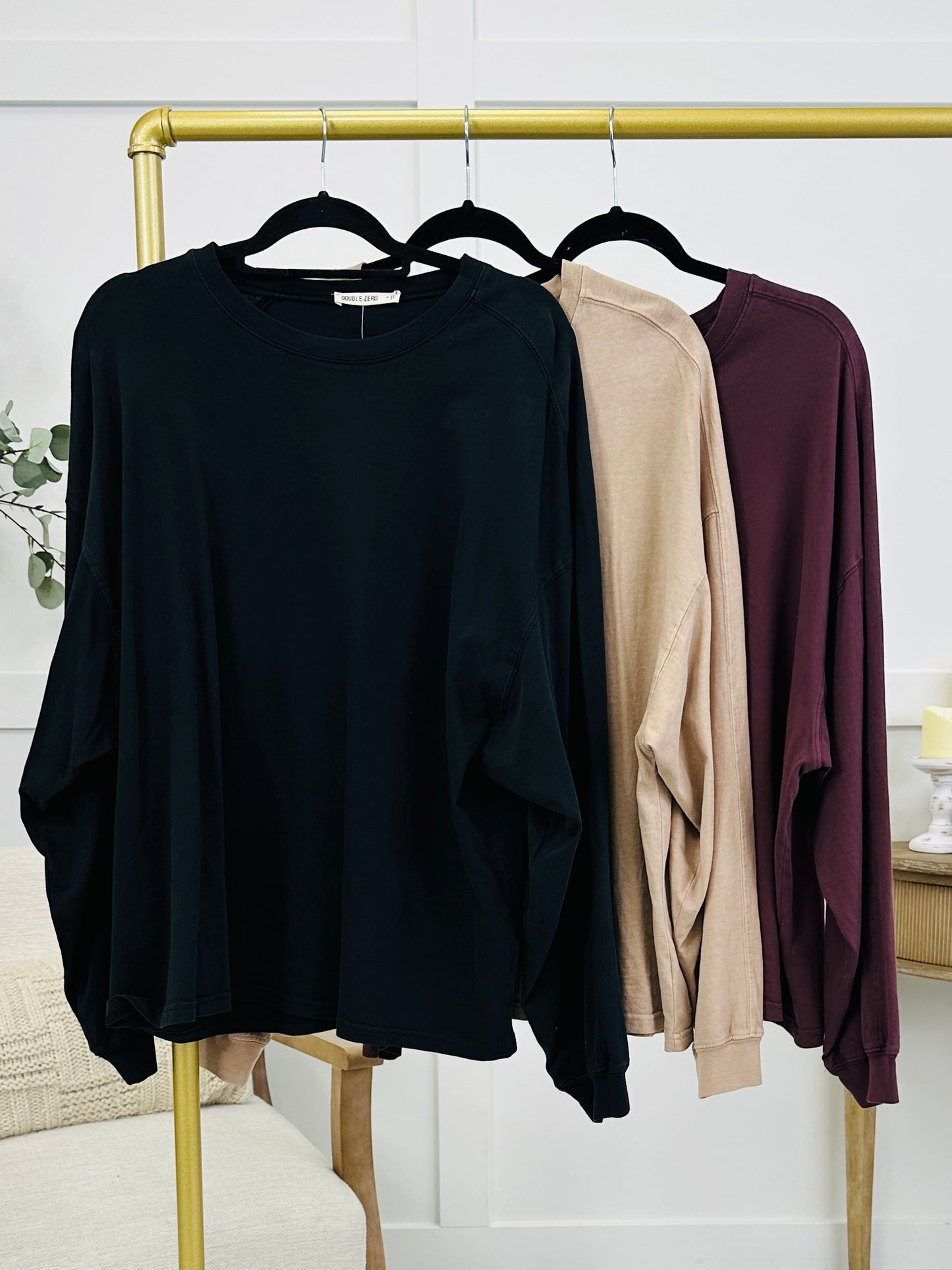 Off The Clock Top In Multiple Colors