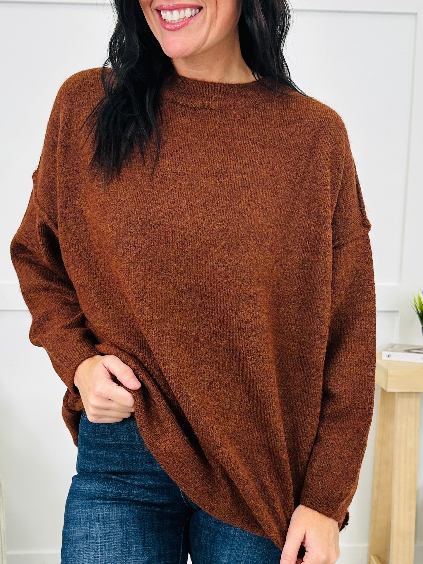 DOORBUSTER! Simple Things Sweater- Multiple Colors!