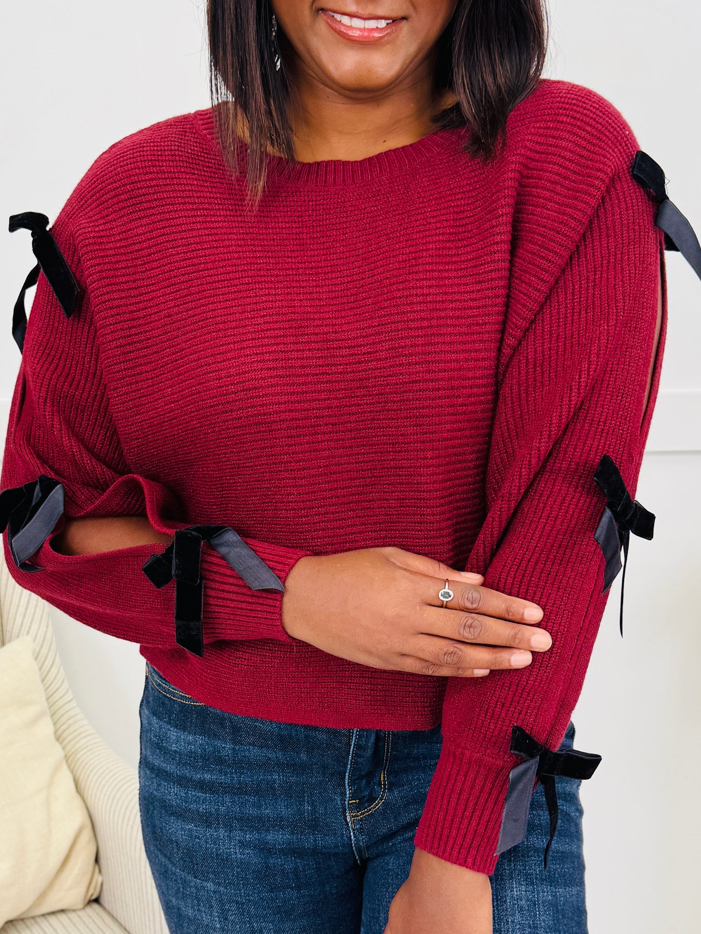 Ribbon Rush Sweater- Multiple Colors!