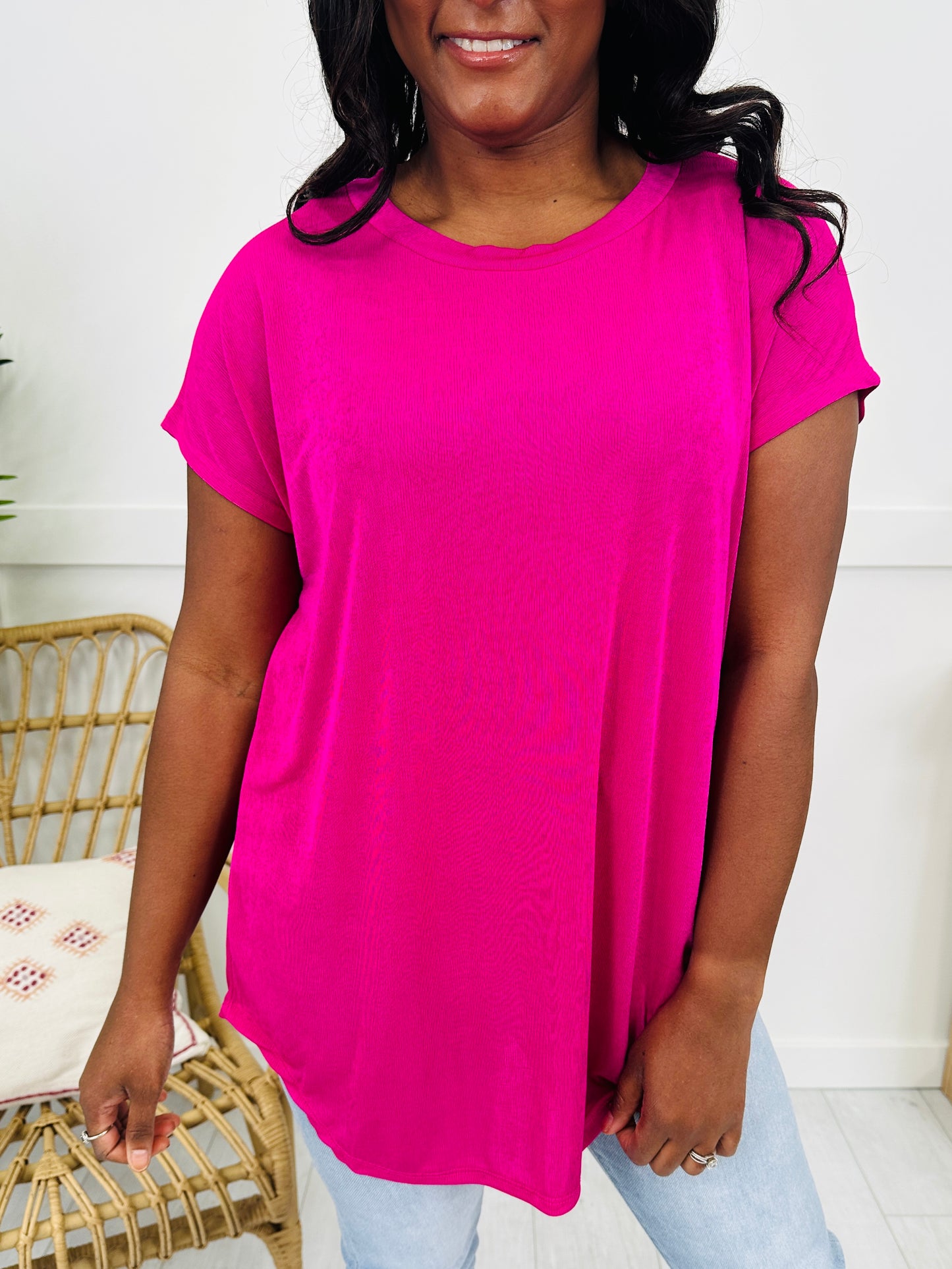 Charming Comfort Top- Multiple Colors!