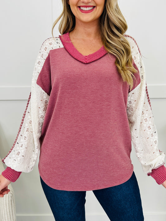 Between The Lines Top In Marsala