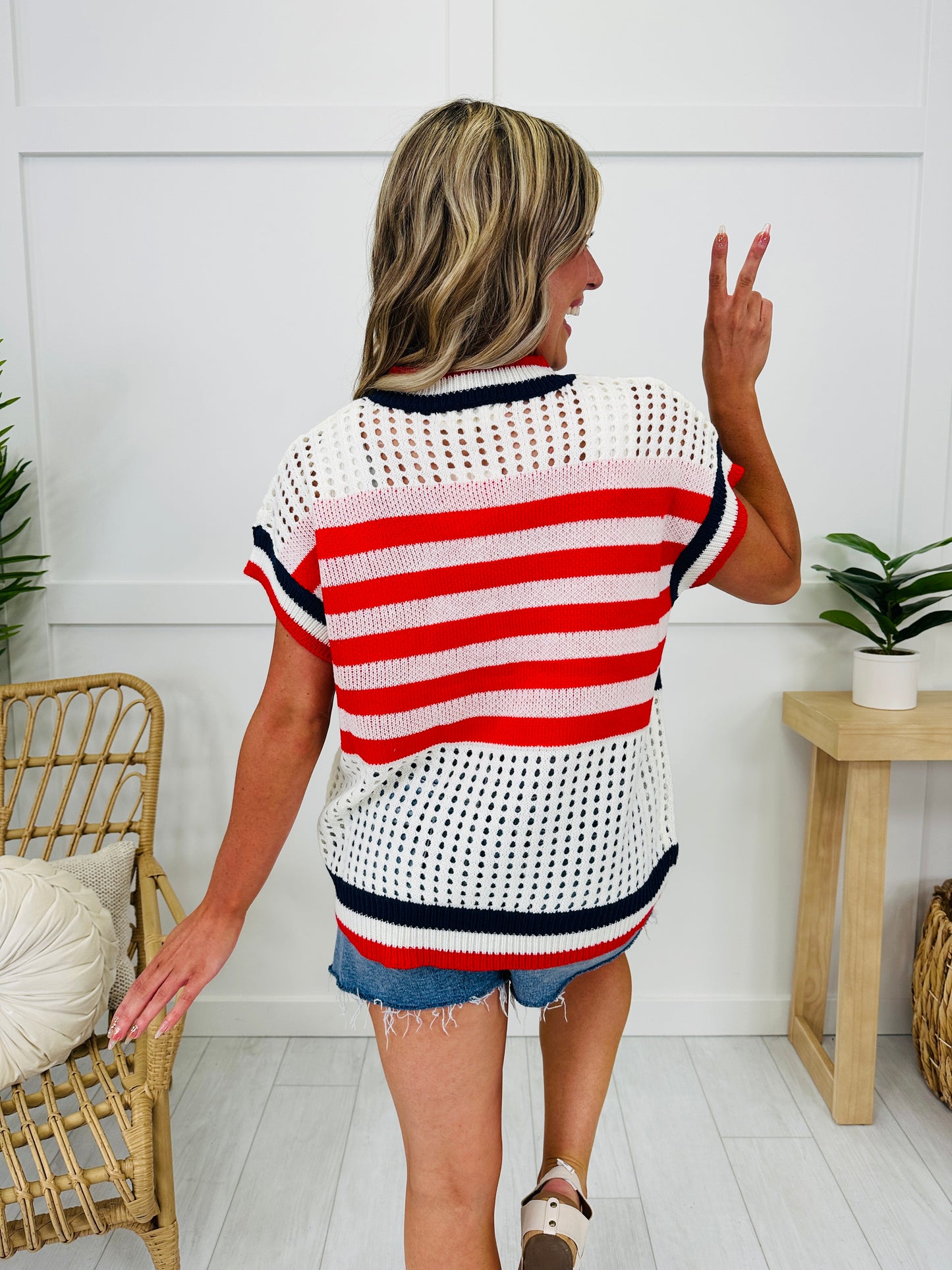 Star Spangled Babe Top