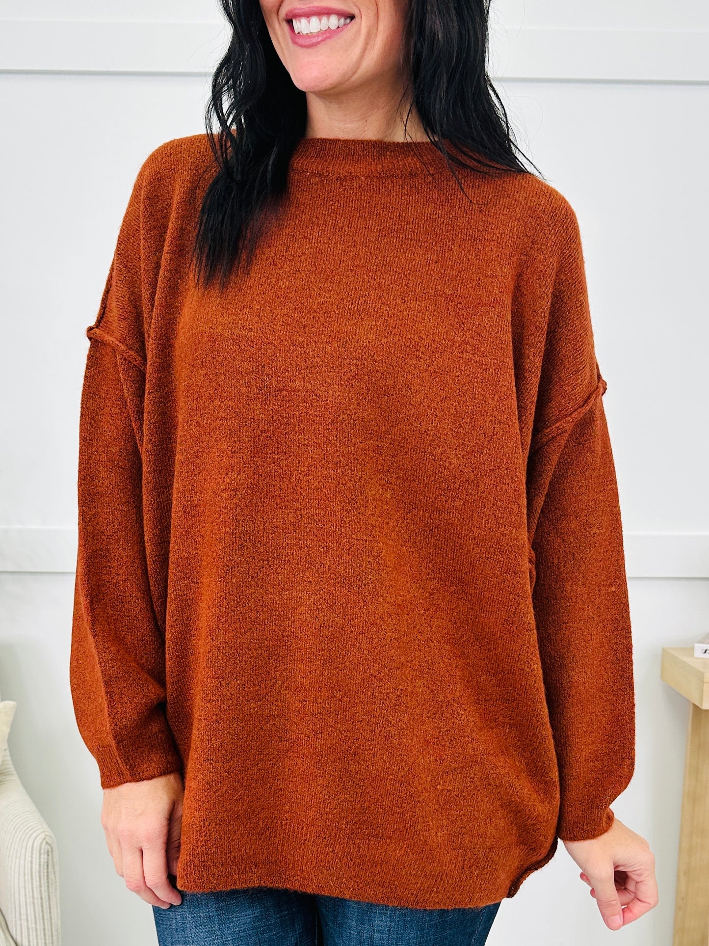 DOORBUSTER! Simple Things Sweater- Multiple Colors!