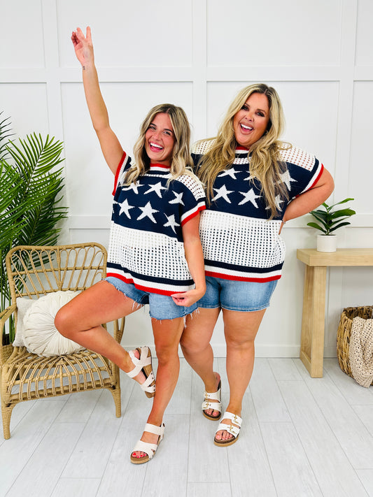 Star Spangled Babe Top