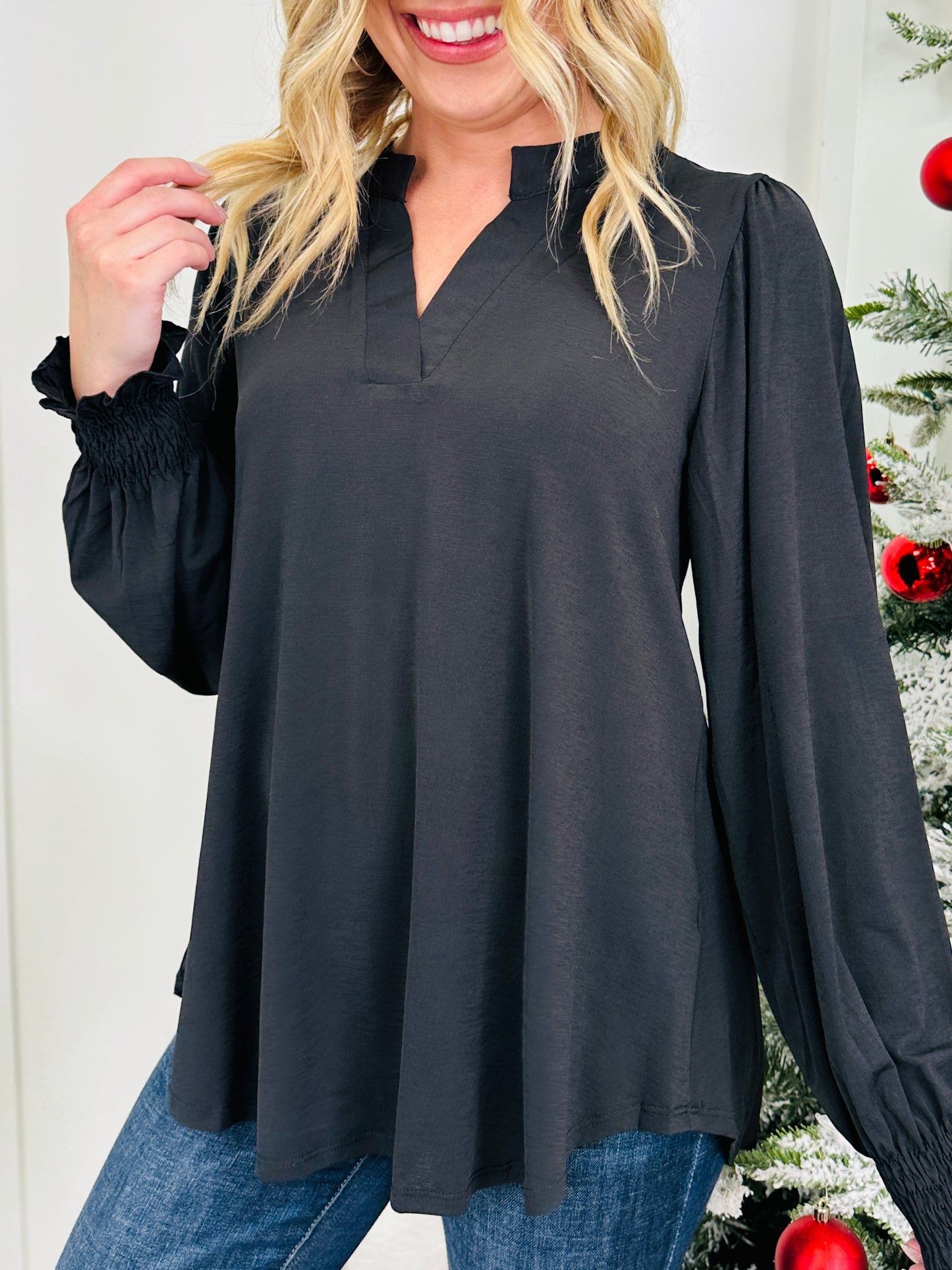Making Spirits Bright Top- Multiple Colors!