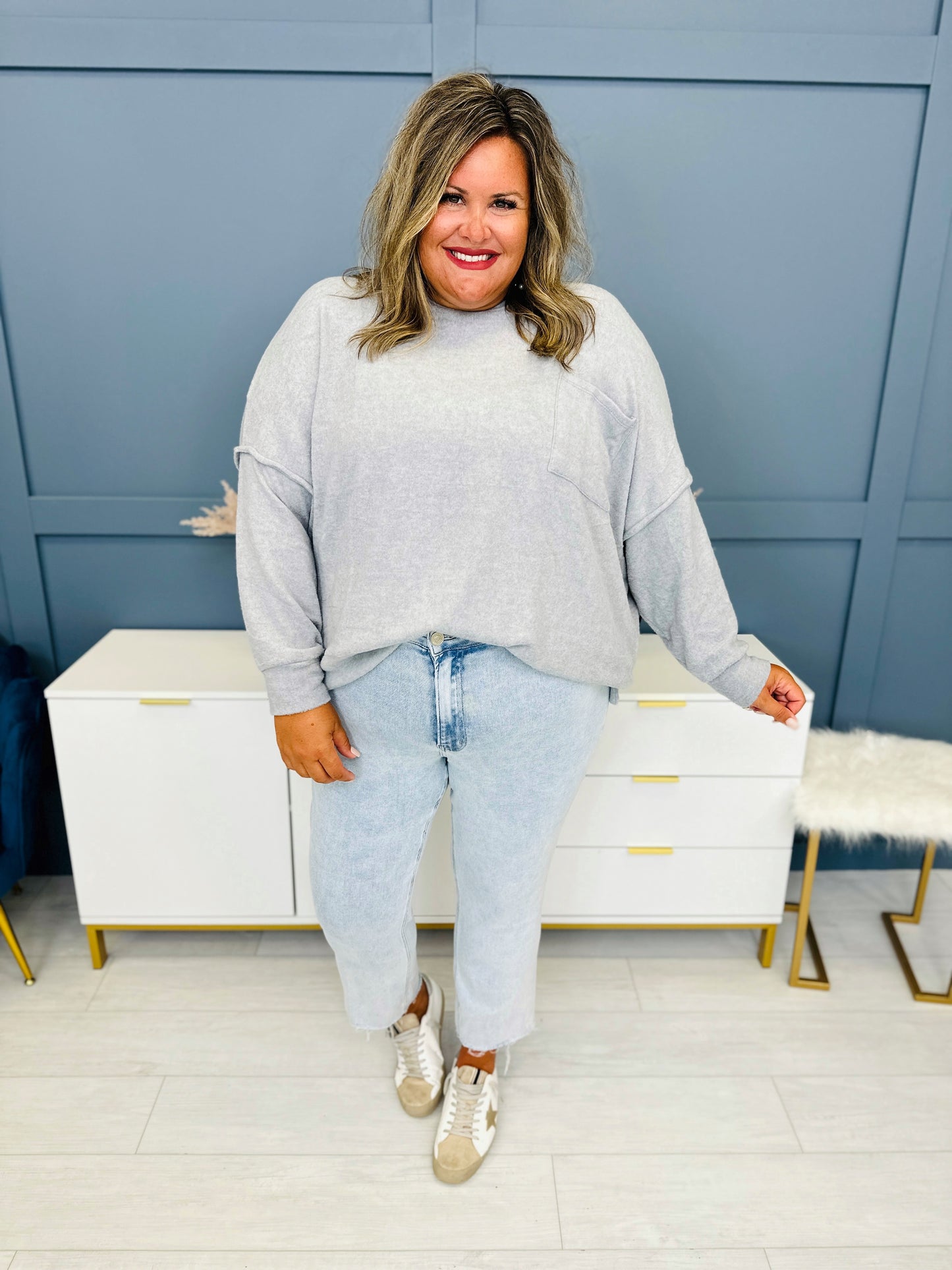 Lovervet REG/CURVY Slim Chance Slim Straight Leg Jeans