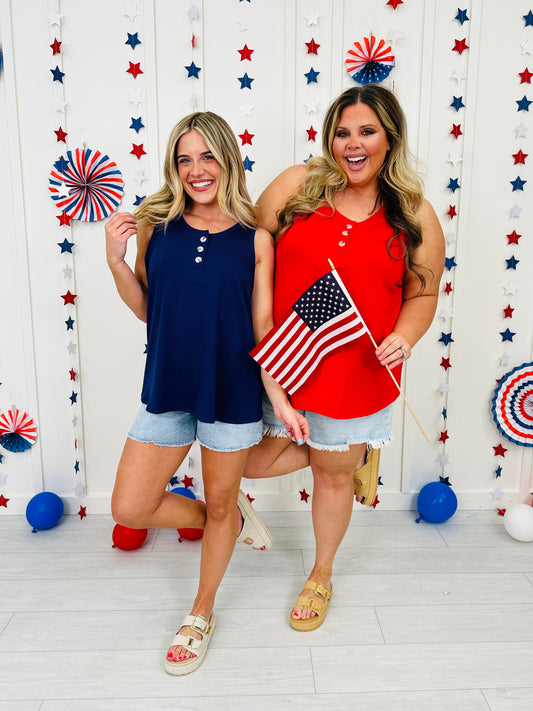 Freedom Flow Tank Top In Multiple Colors