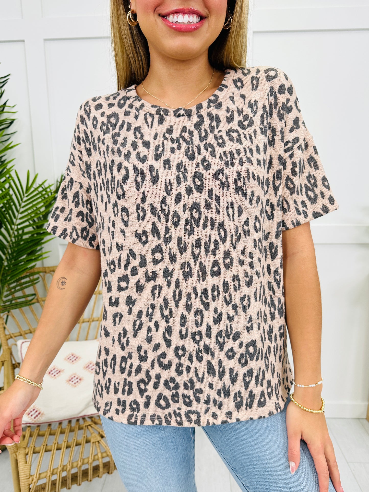 Prowler Print Top in Blush
