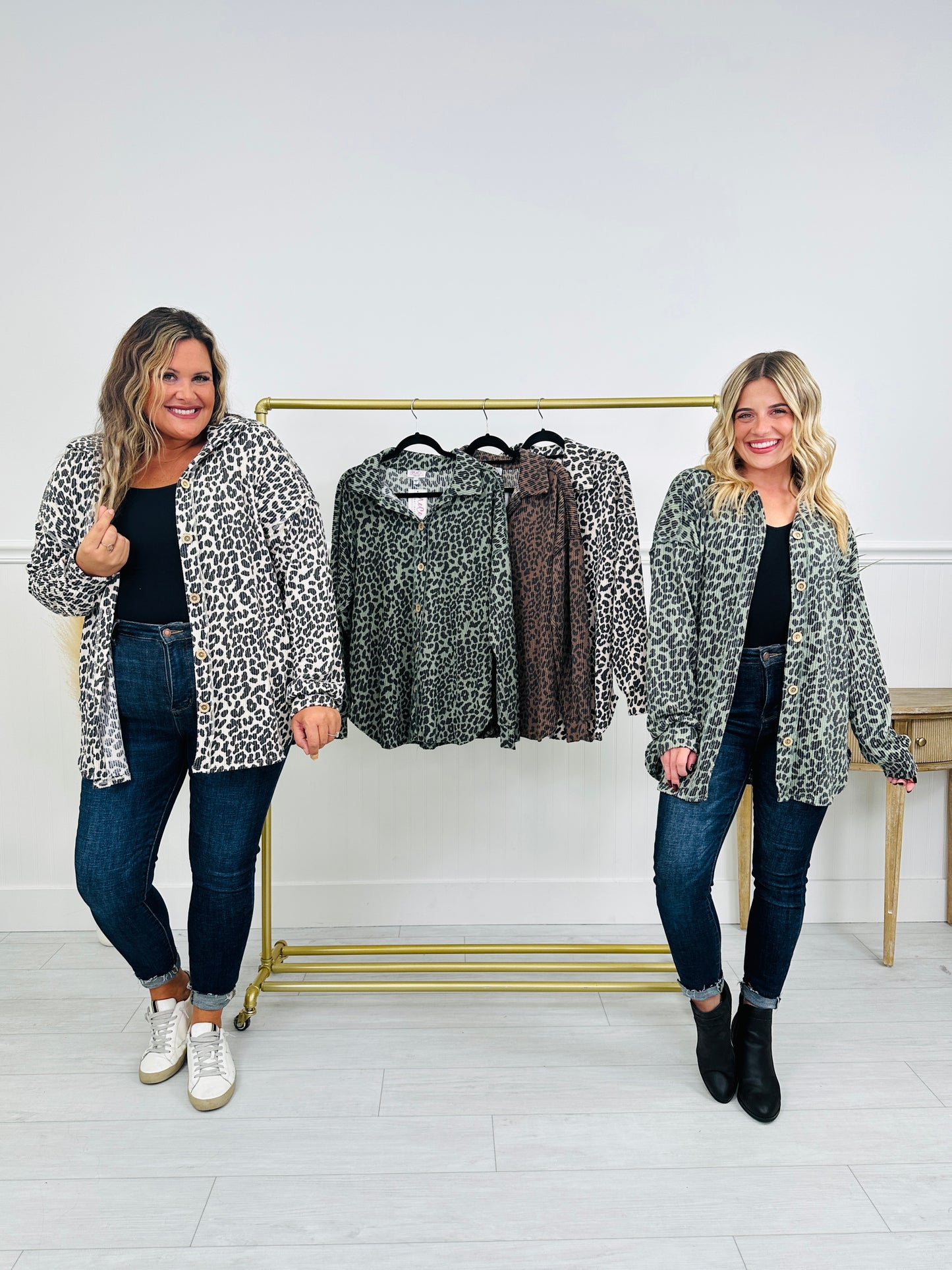 Wild At Heart Shacket- Multiple Colors!