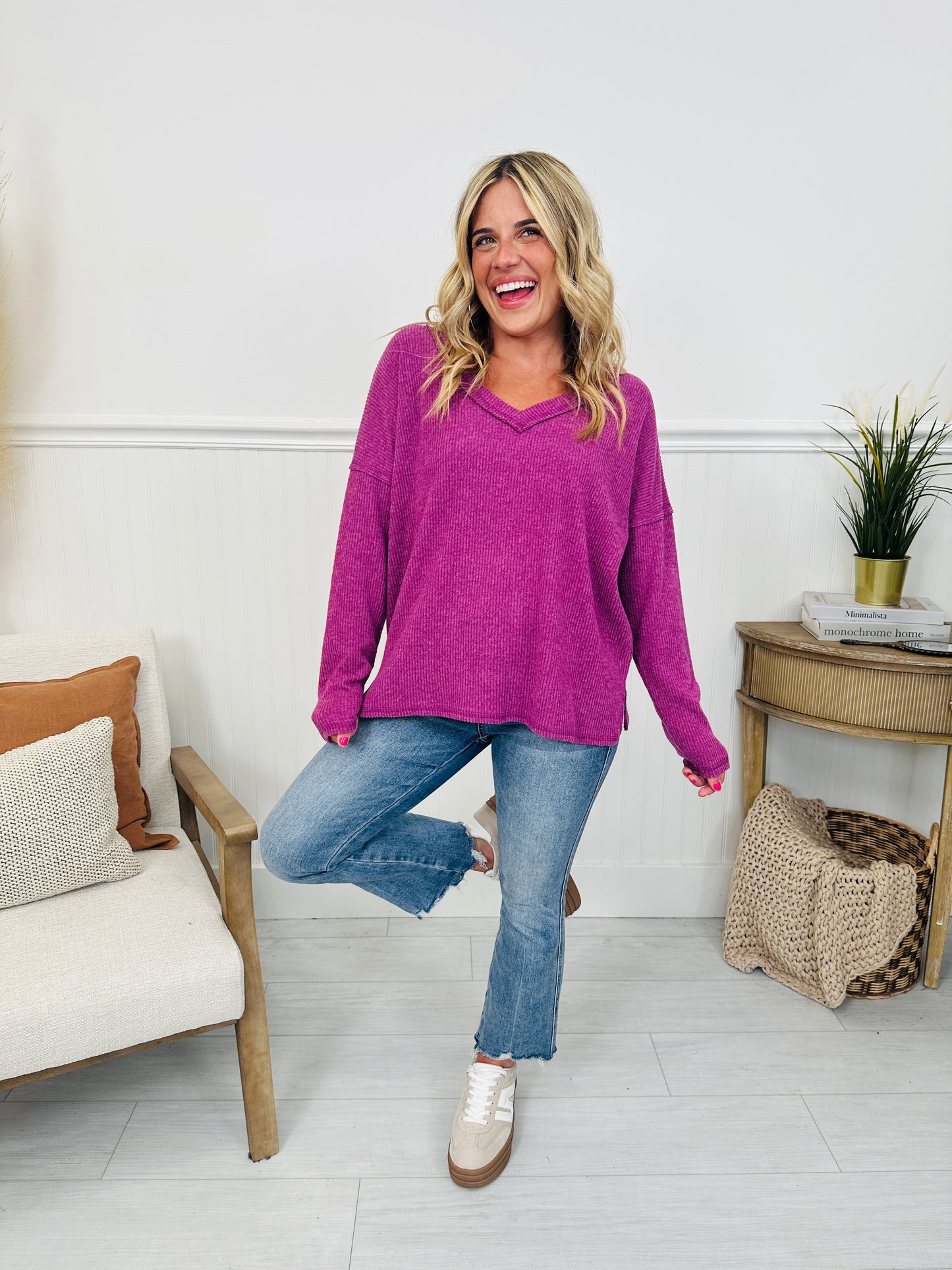 Stay Cozy Top- Multiple Colors!