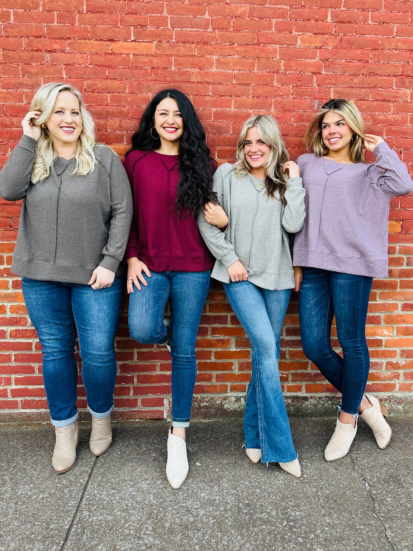 Cozy Up Top-- Multiple Colors!