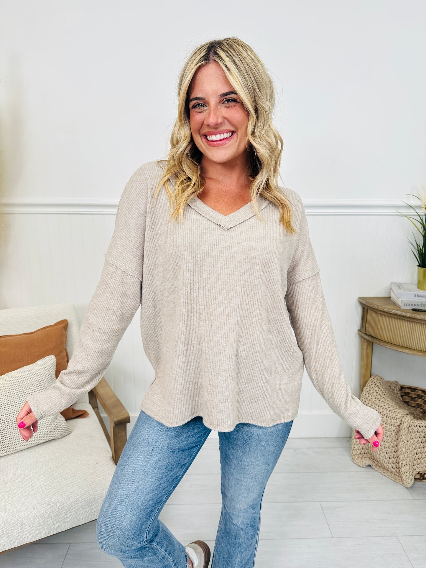 Stay Cozy Top- Multiple Colors!