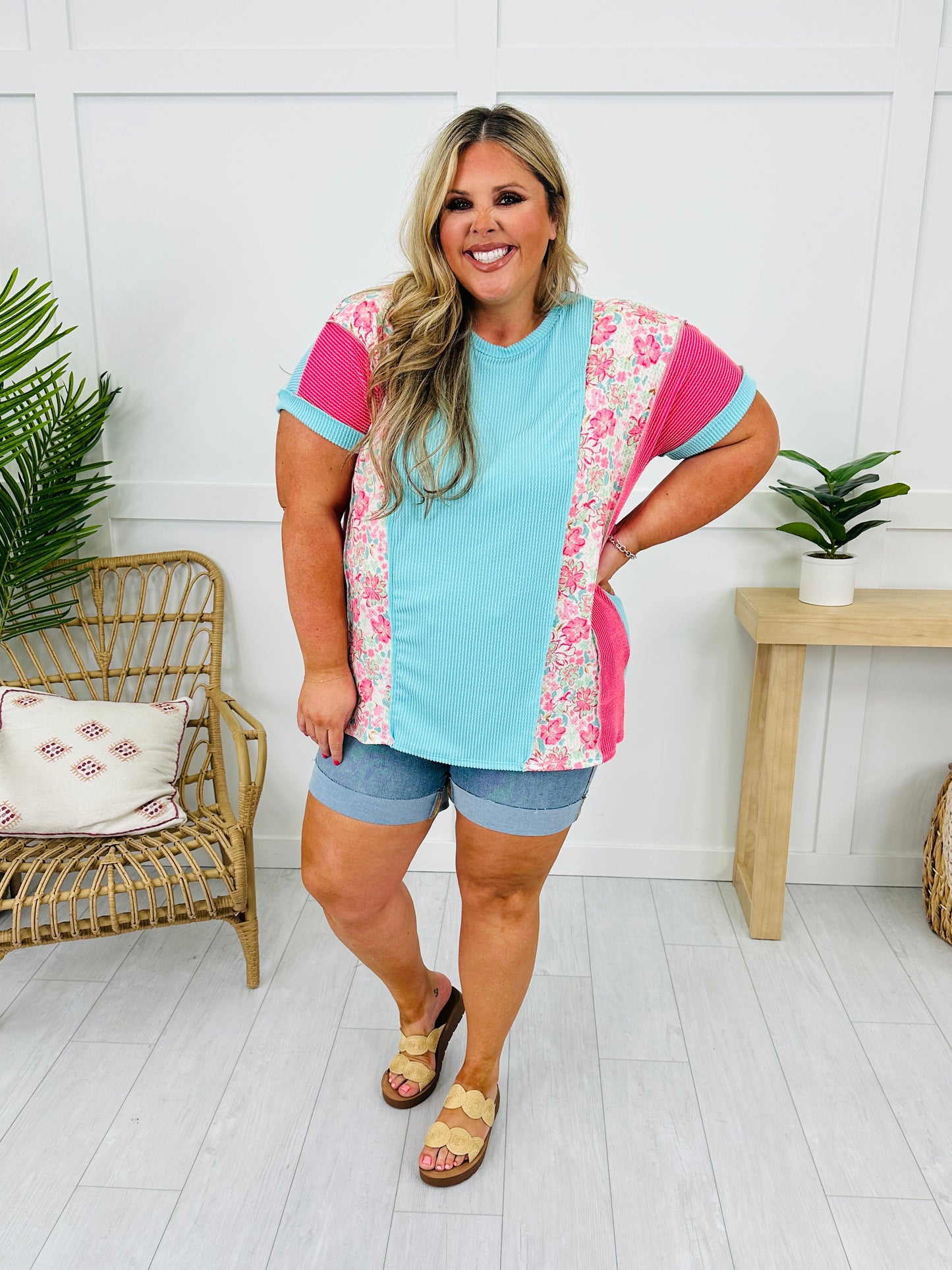 Buy Myself Flowers Top- Multiple Colors!