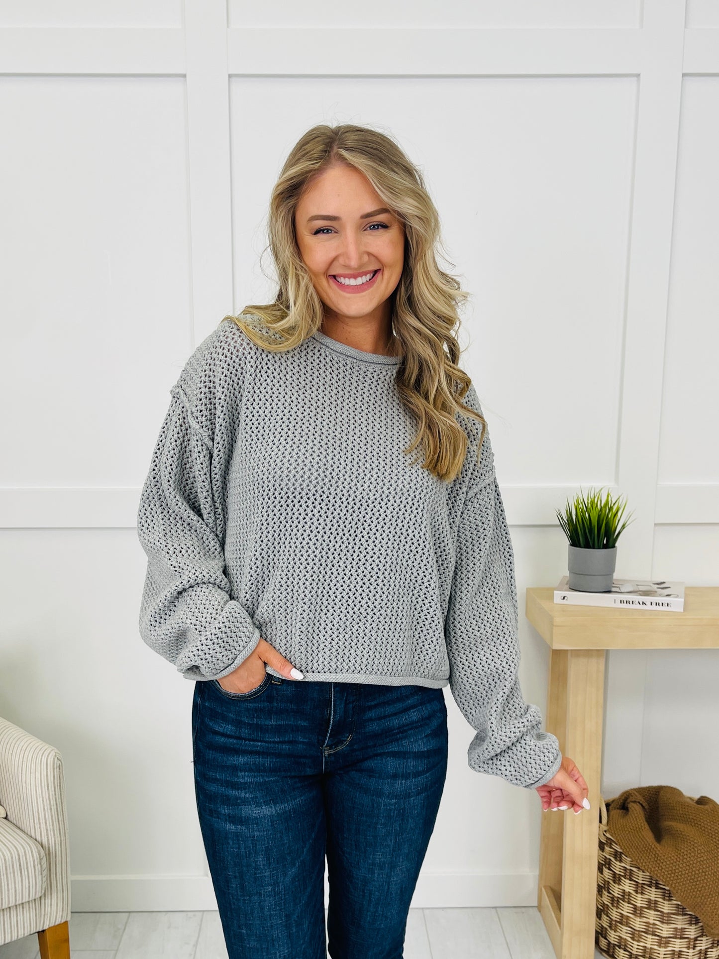 DOORBUSTER! Hold Me Lightly Sweater- Multiple Colors!