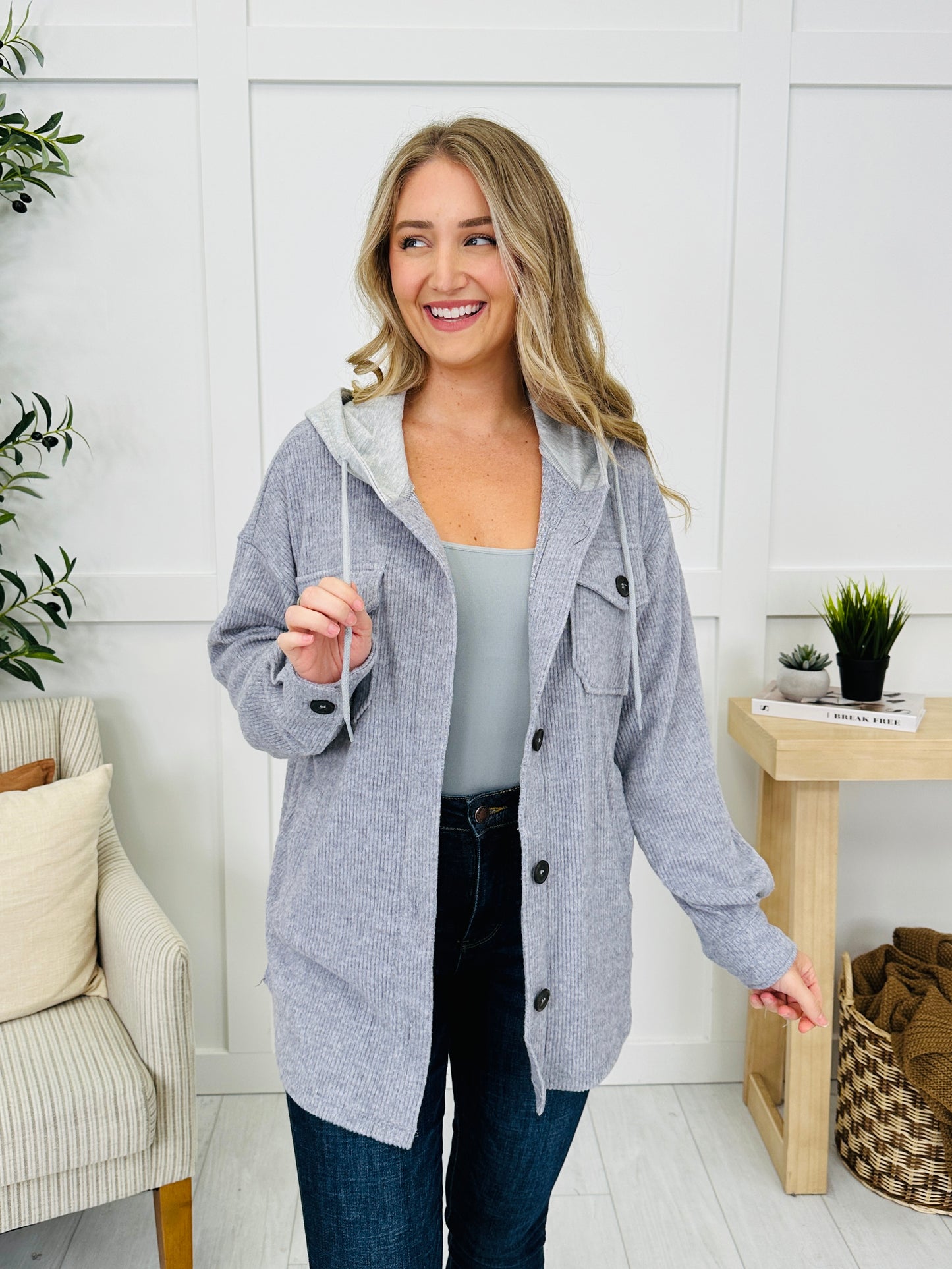 DOORBUSTER! Casual Authority Shacket- Multiple Colors!