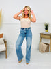 Judy Blue Double Trouble Wide Leg Jeans