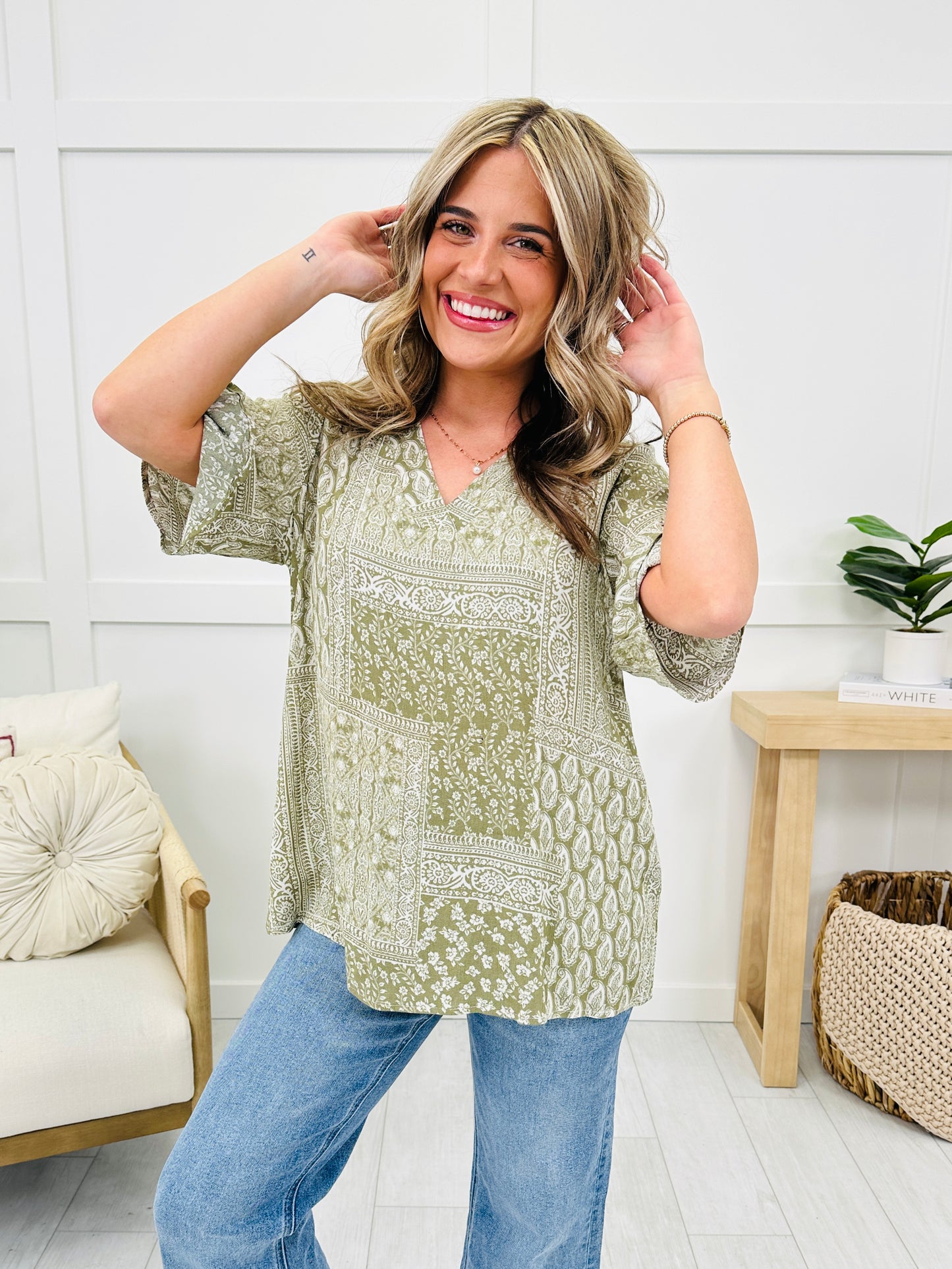 Enchant Me Top- Multiple Colors!