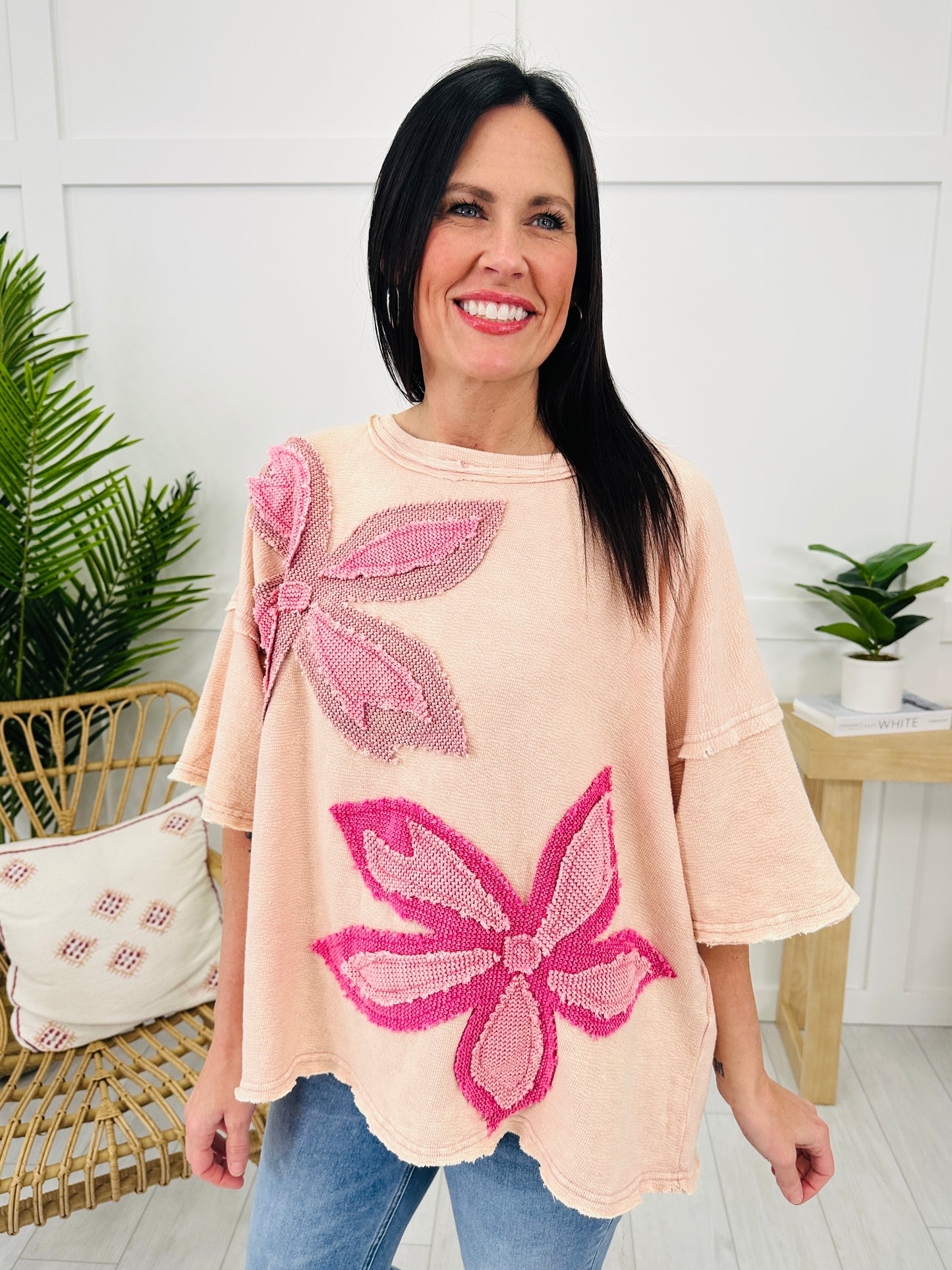 Flowered Fantasy Top