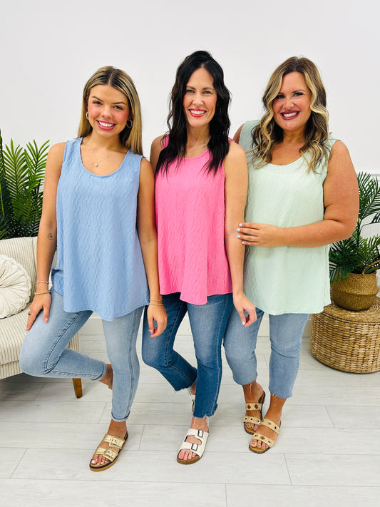 Catch The Current Tank Top- Multiple Colors!
