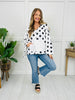 Off-Duty Polka Lounge Top