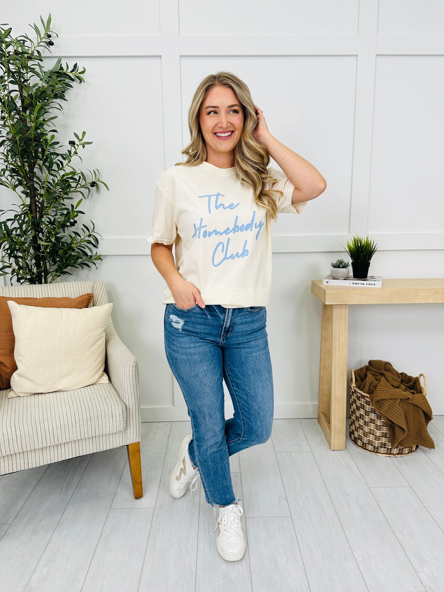 The Homebody Club Graphic Tee--Multiple Colors!