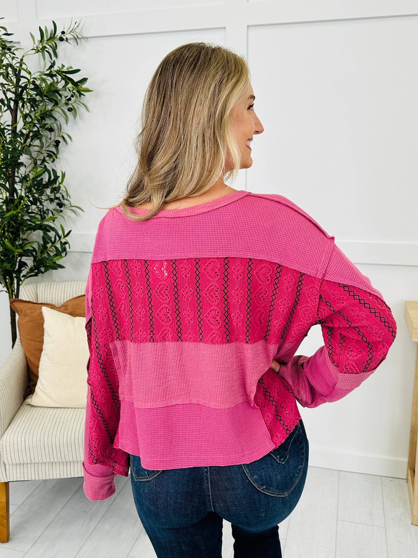Rosy Retreat Top