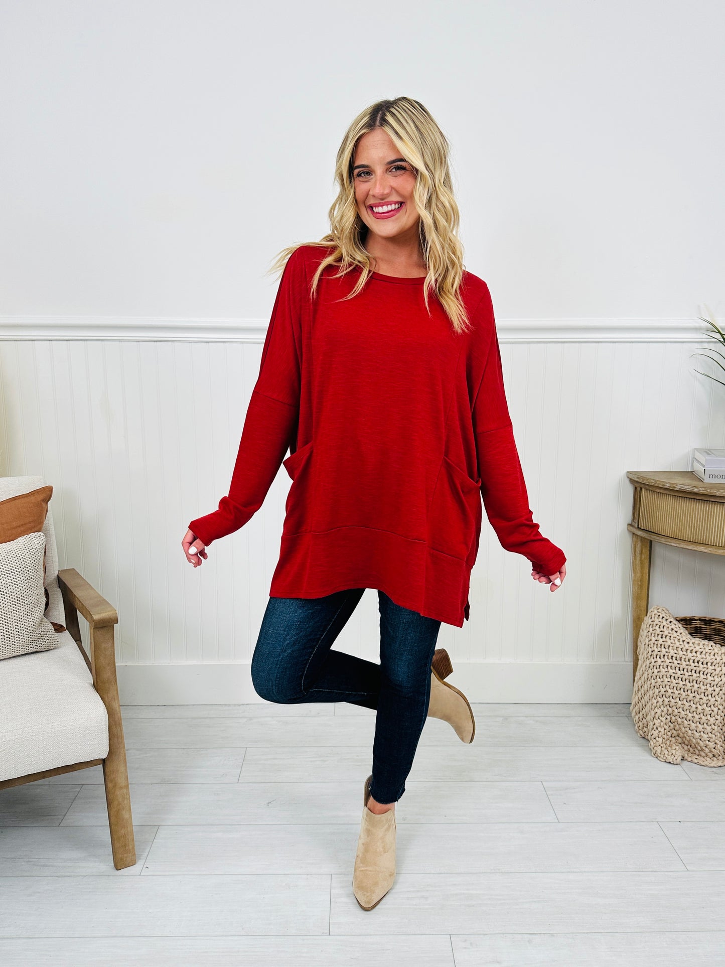 The First of Fall Top- Multiple Colors!