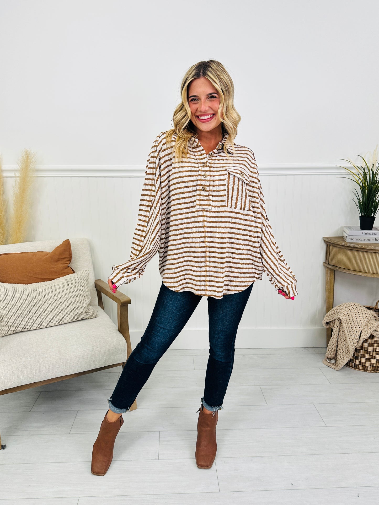 Earn Your Stripes Top