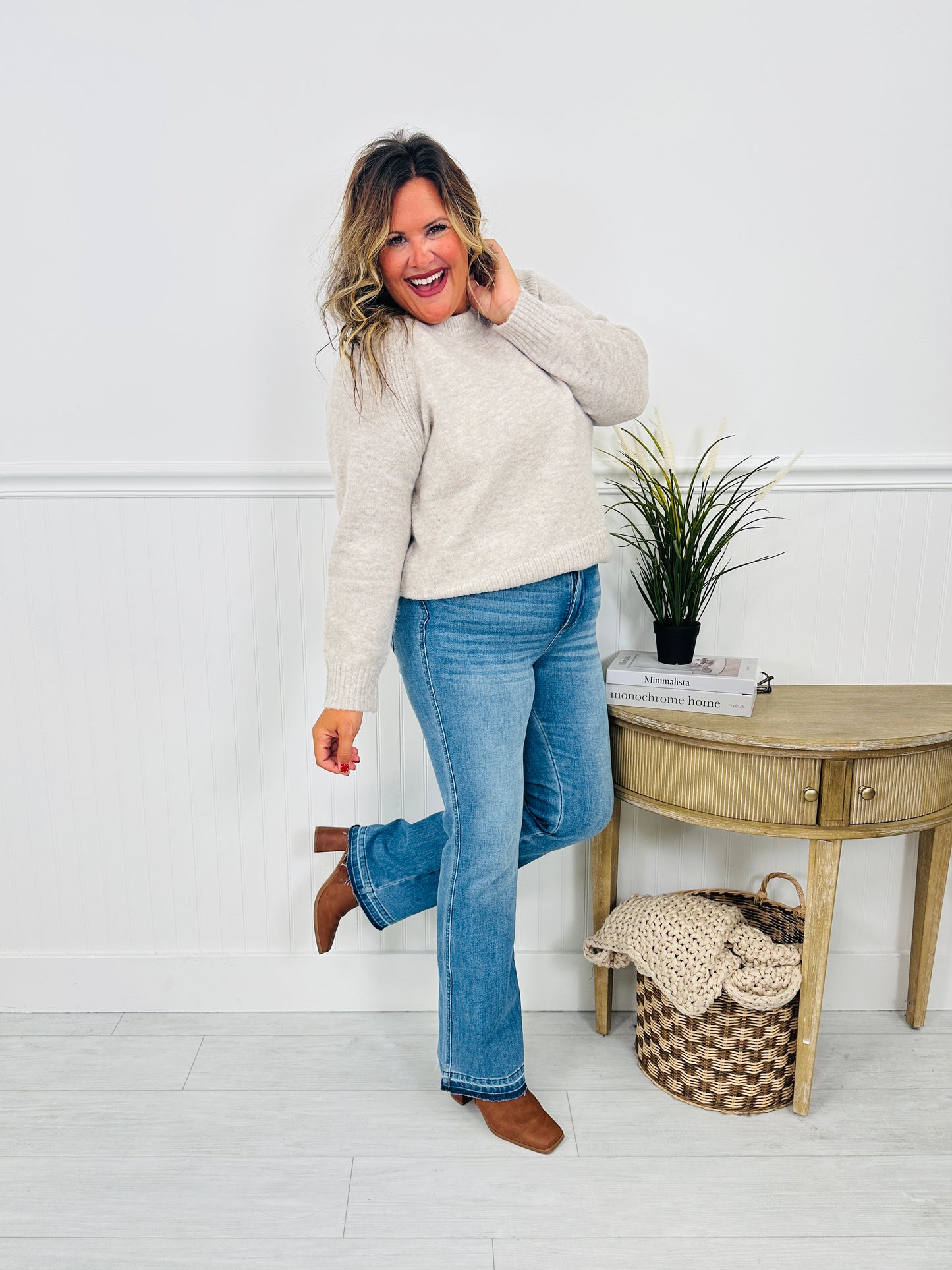 Judy Blue Shift In Seasons Tummy Control Bootcut Jeans