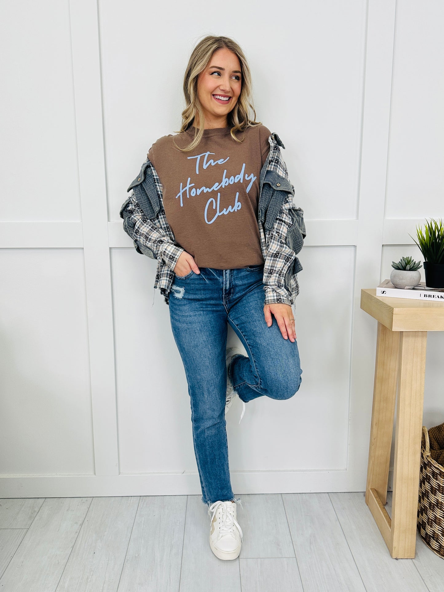 The Homebody Club Graphic Tee--Multiple Colors!