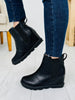 Grounded Glam Booties in Black