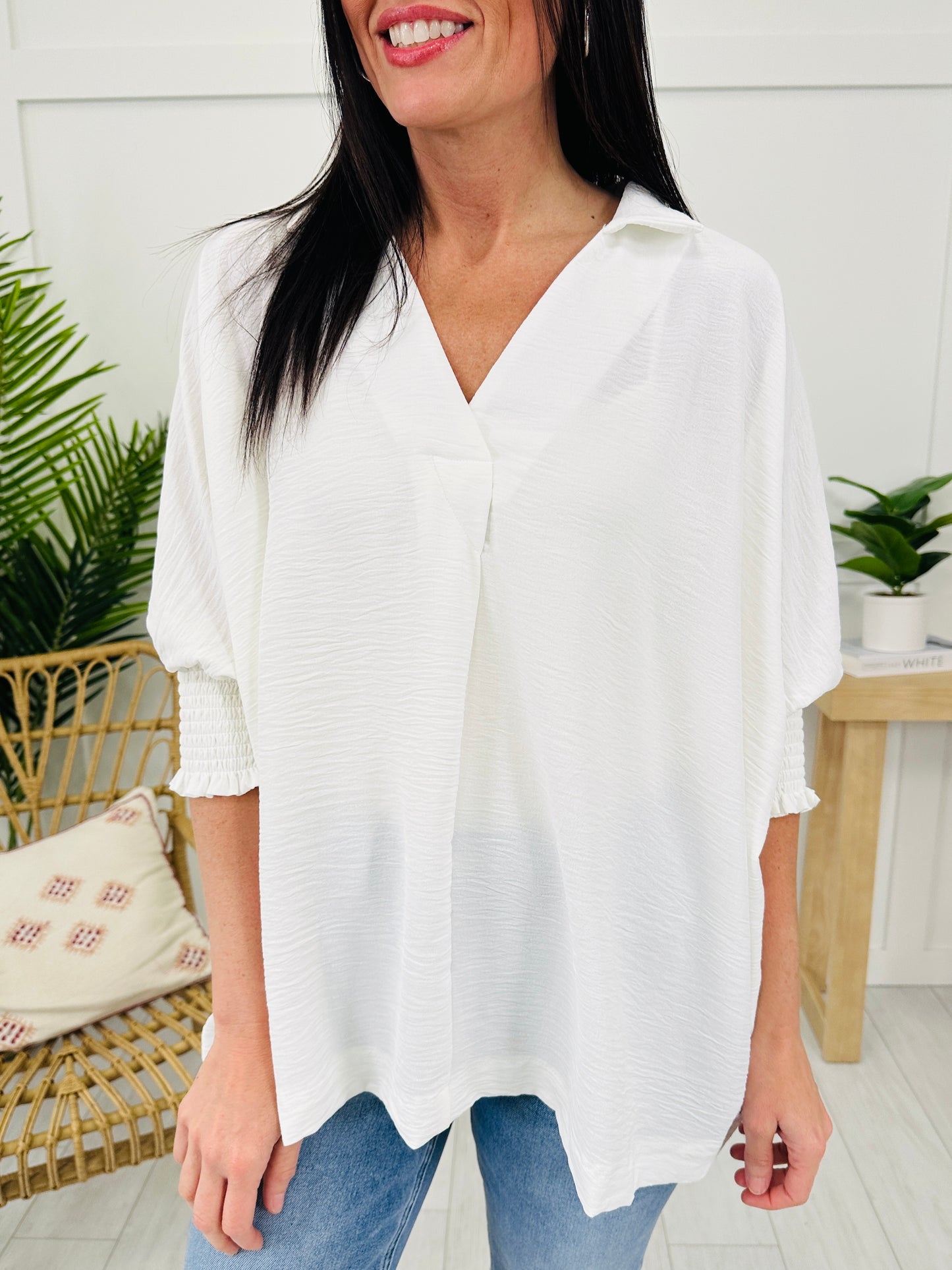 DOORBUSTER! Collar Me Cozy Top- Multiple Colors!