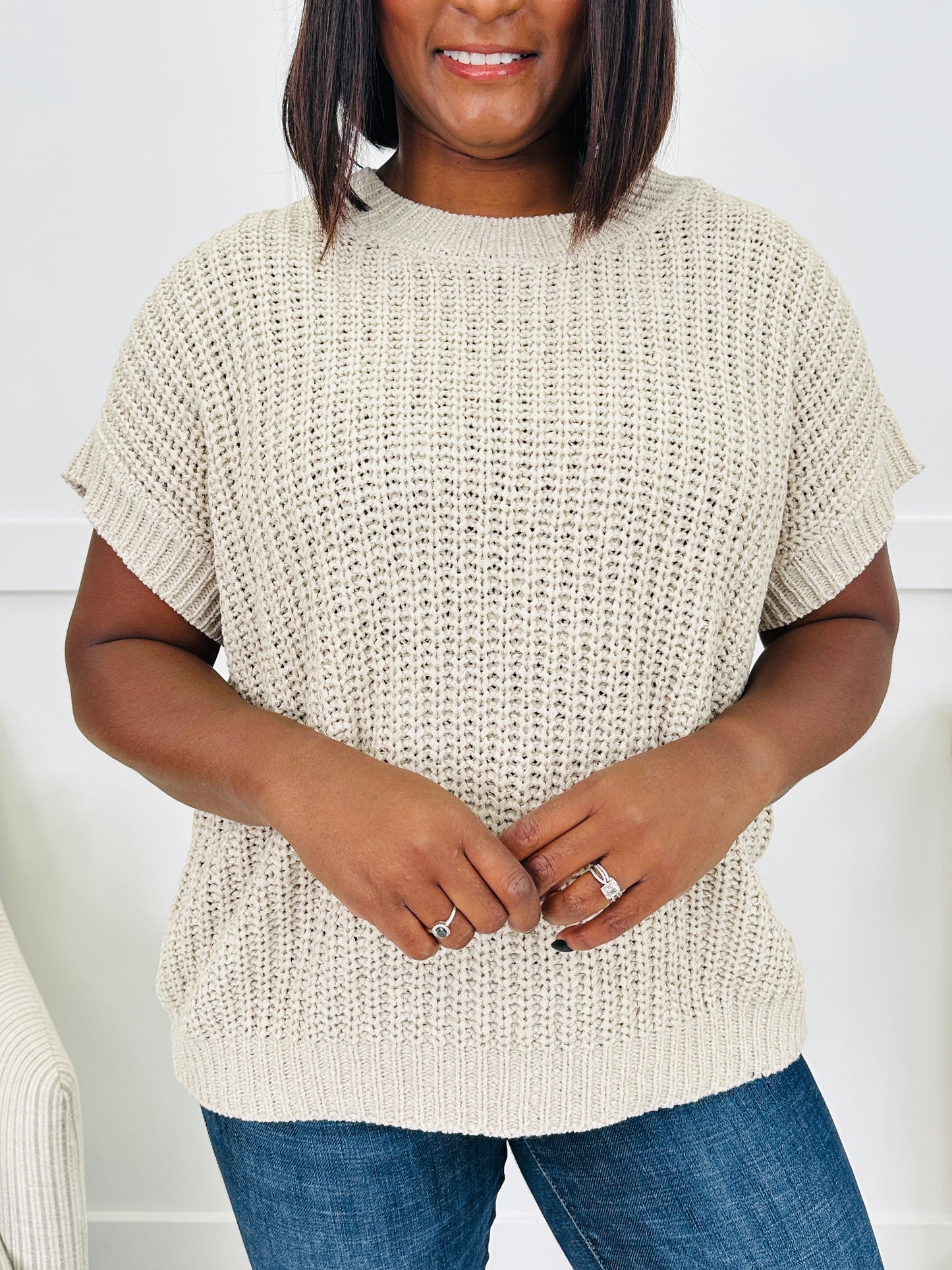 DOORBUSTER! Light Enough To Stay Sweater- Multiple Colors!