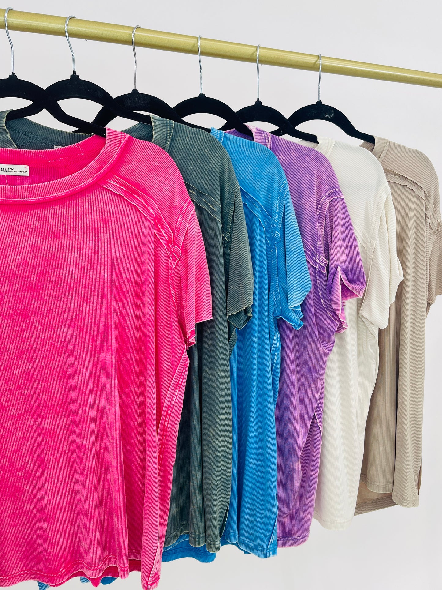 DOORBUSTER! Vintage Vibes Top- Multiple Colors!
