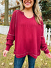 Falling for Comfort Pullover- Multiple Colors!