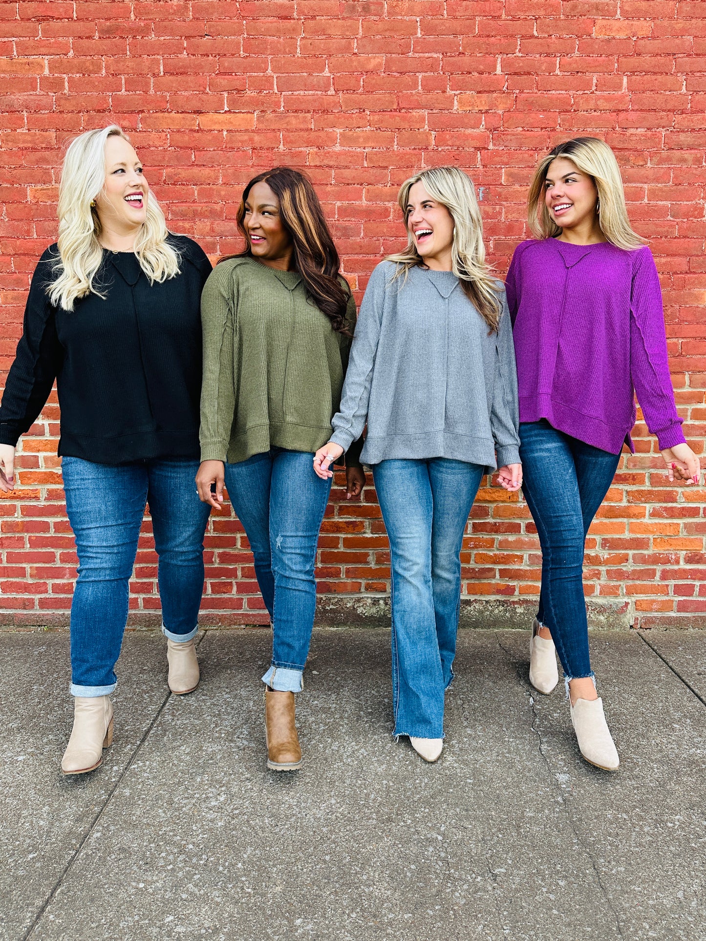 Cozy Up Top-- Multiple Colors!