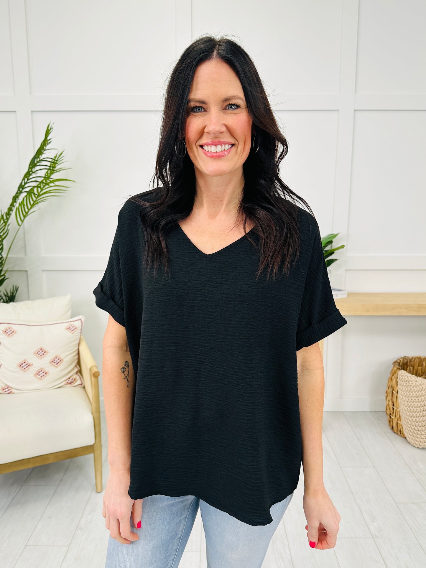 Carefree Vibes Top- Multiple Colors!