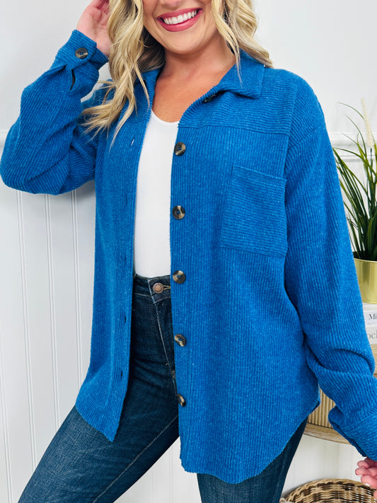 Time To Lounge Shacket- Multiple Colors!